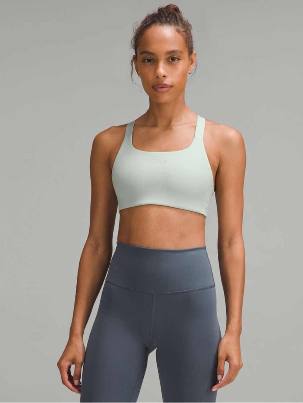 lululemon athletica ultralu square neck workout bra
